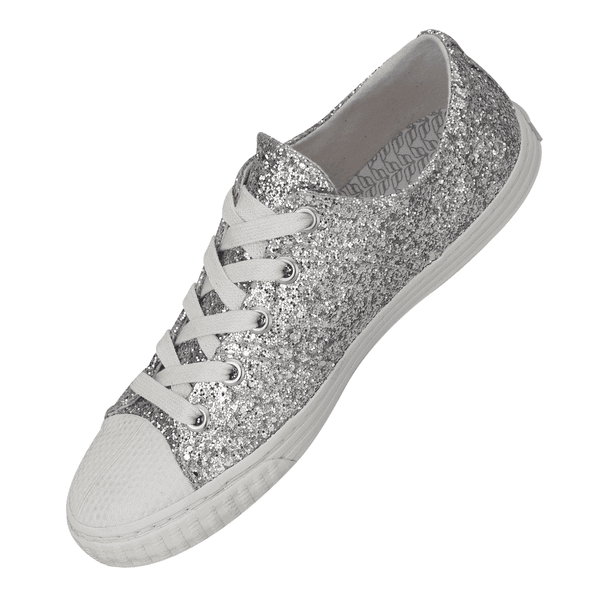 Bamba Glitter Jordão Prata